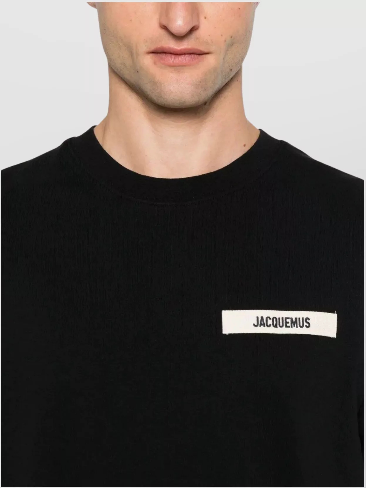 Jacquemus The Ribbed Short Sleeve T-Shirt