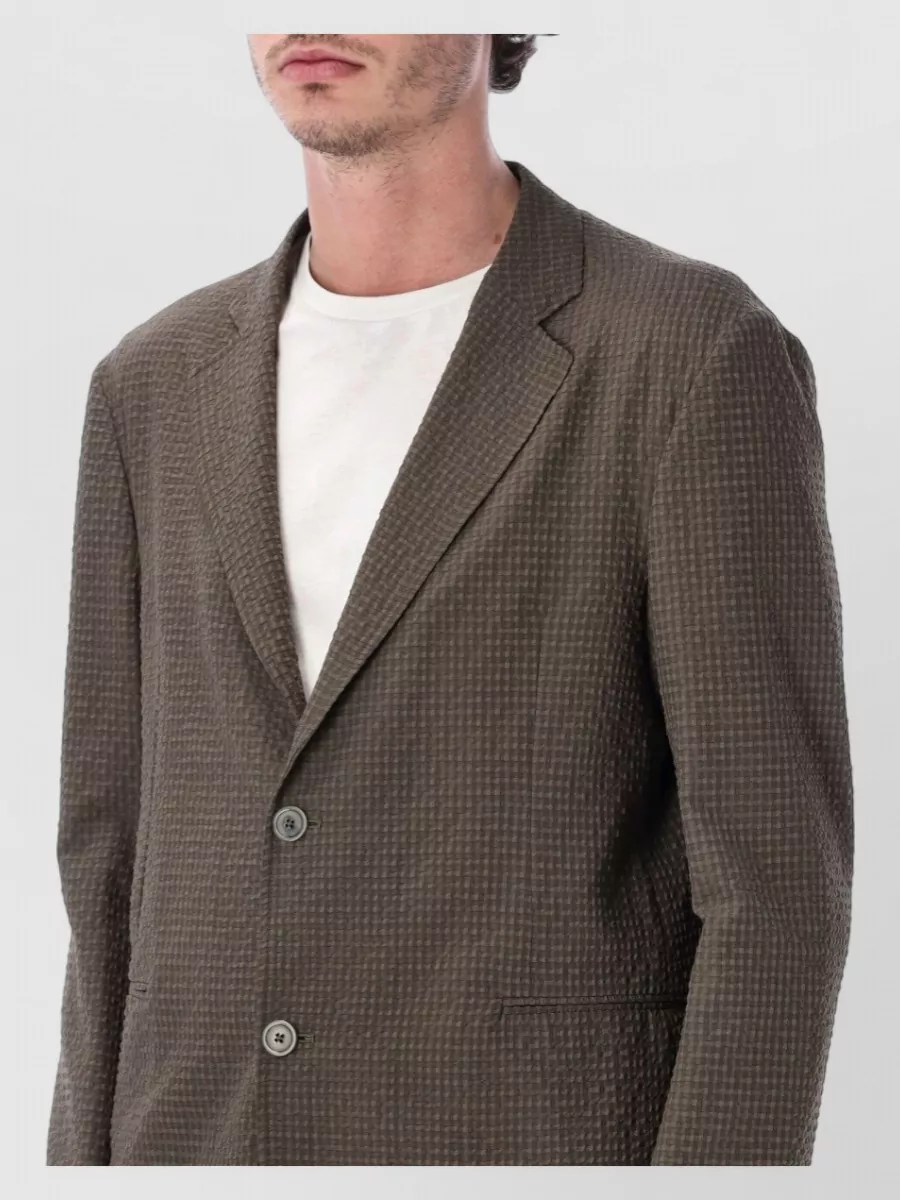 Emporio Armani Seersucker Blazer