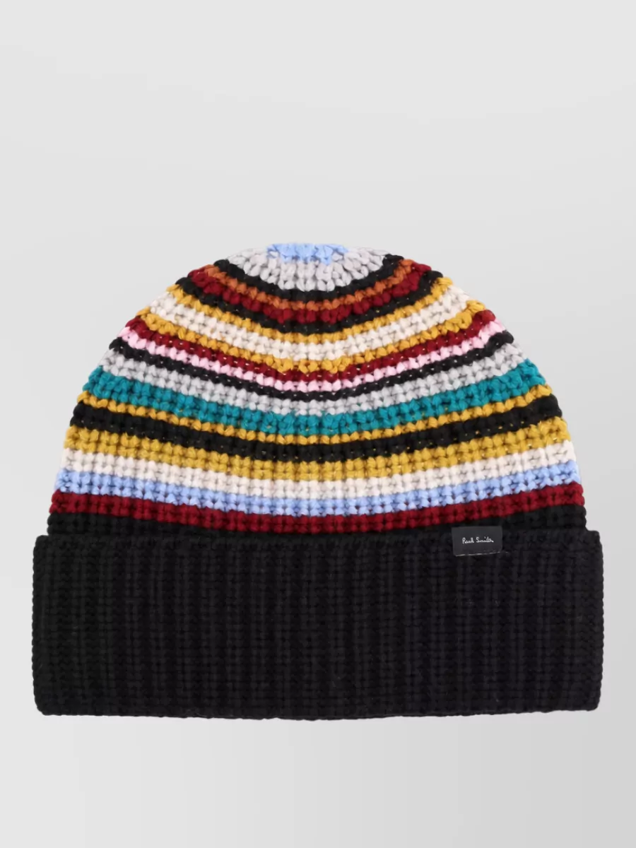 Paul Smith merino wool beanie