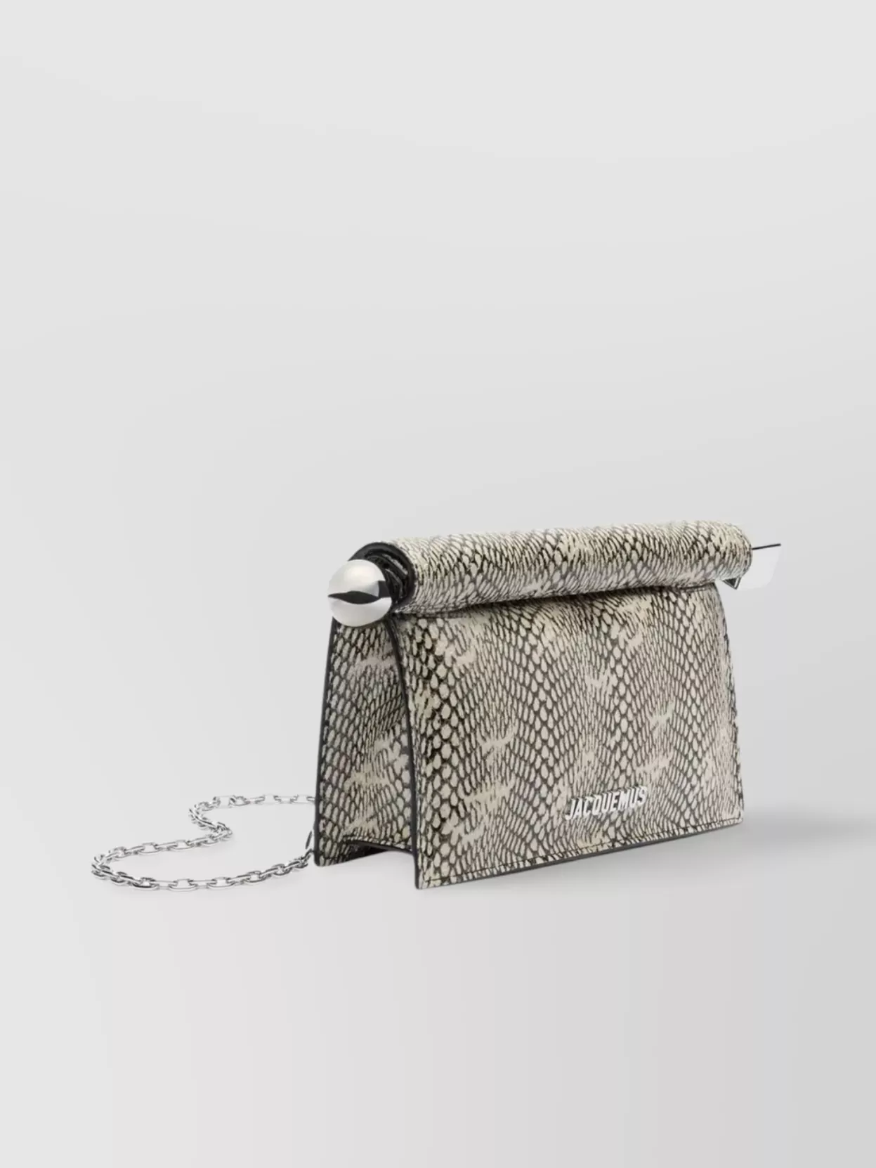 Jacquemus Small Square Round Clutch Bag