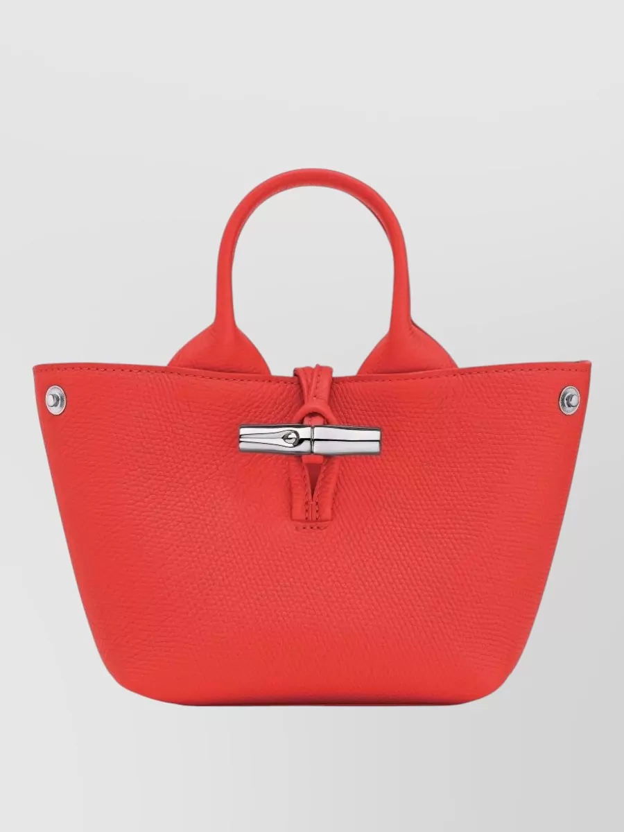 Longchamp Crossbody Bag Detachable Strap Top Handle