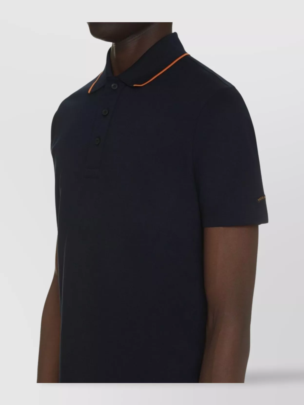 Paul & Shark Collar Contrast Cotton Polo Shirt