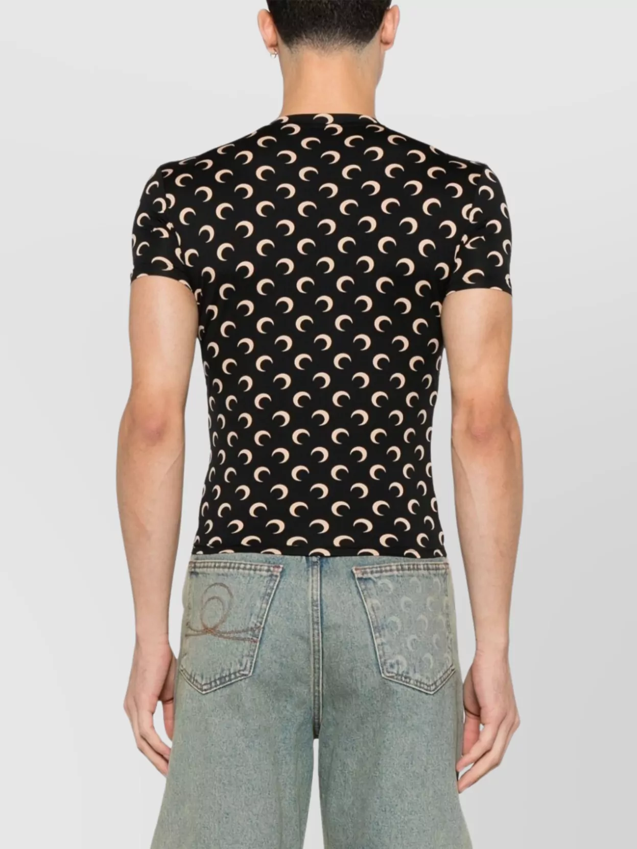 Marine Serre Celestial Crew Neck Top