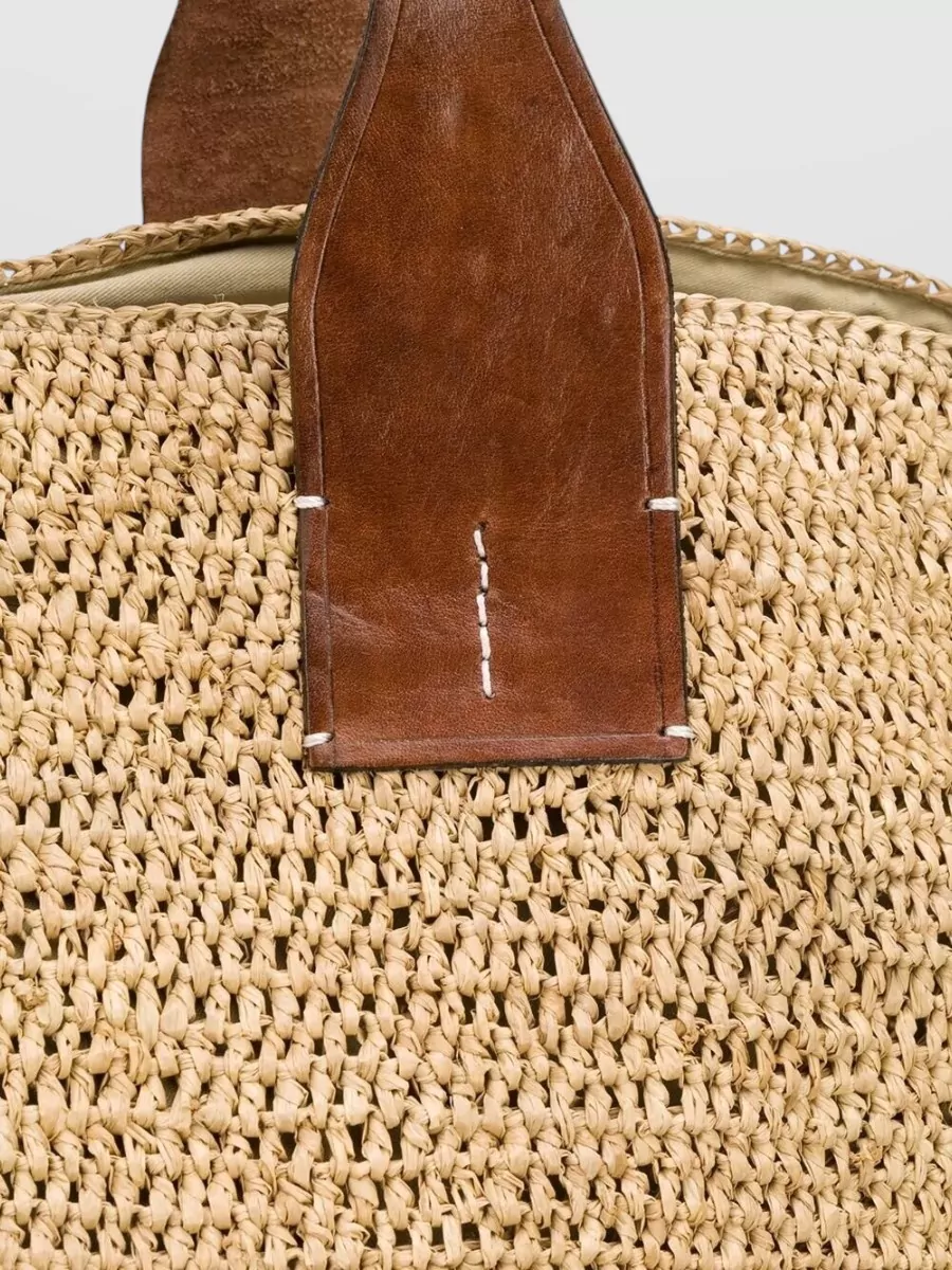 Ibeliv Raffia Beach Bag