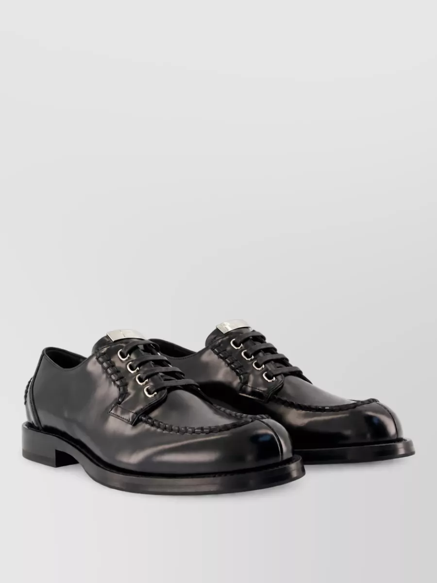 Dolce&Gabbana leather derby shoes