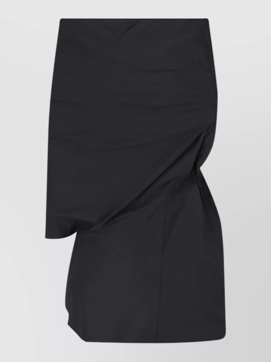 Entire Studios cotton asymmetric skirt