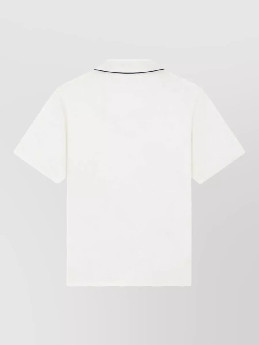 Drôle De Monsieur Cotton Polo Shirt