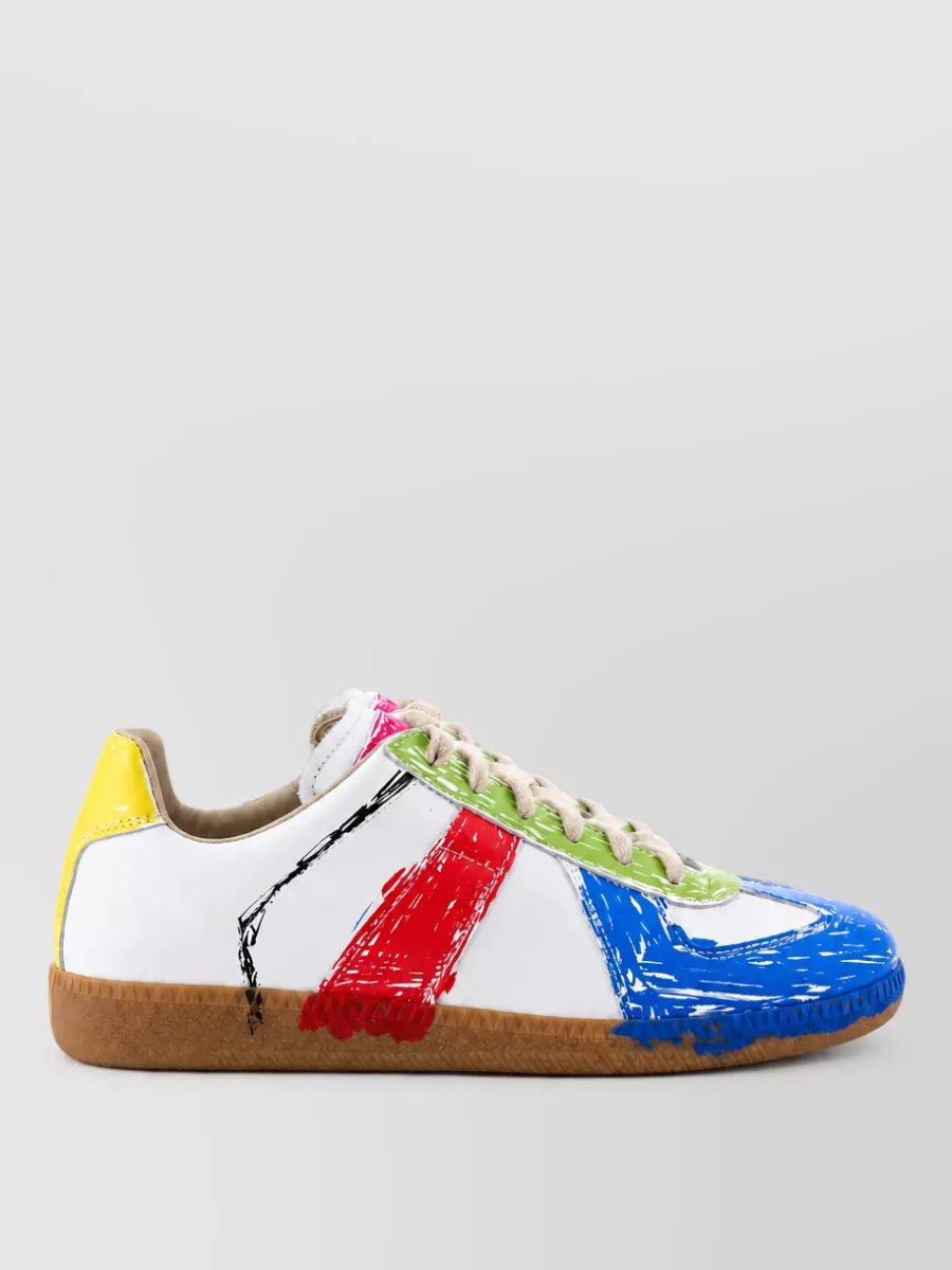 Maison Margiela Leather Sneakers