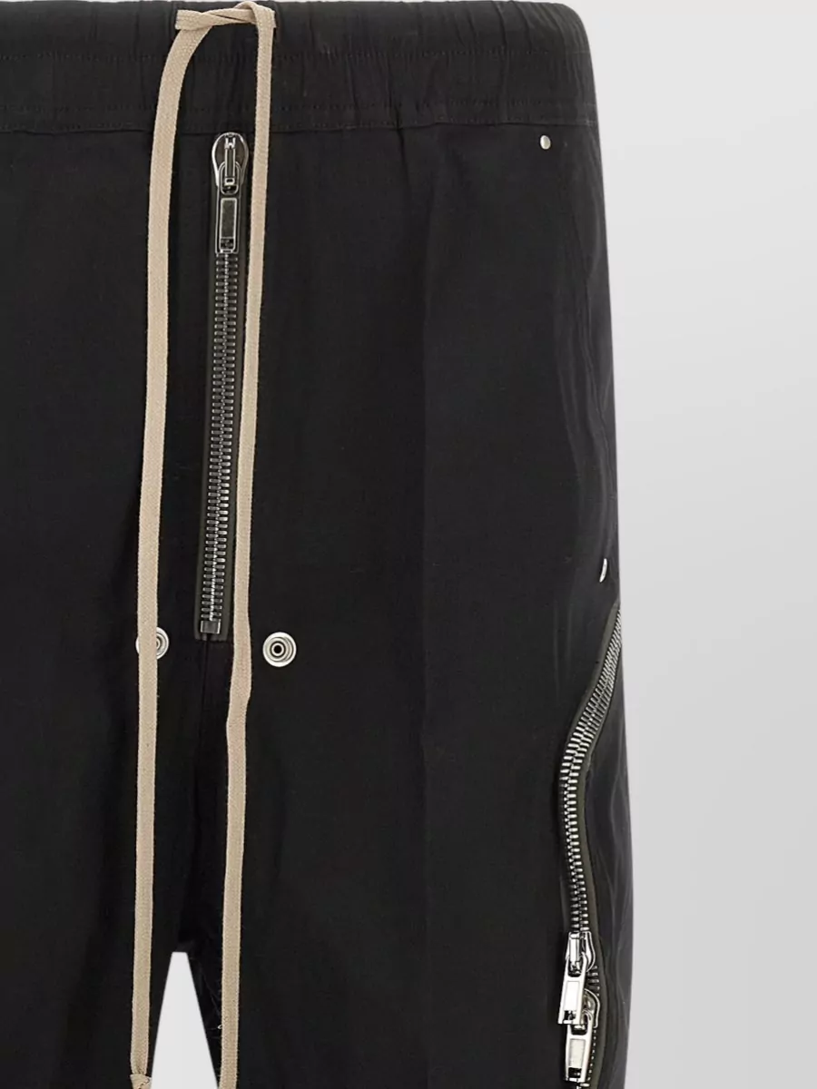 Rick Owens Heizer Belas Pants Side Pockets Wide Leg