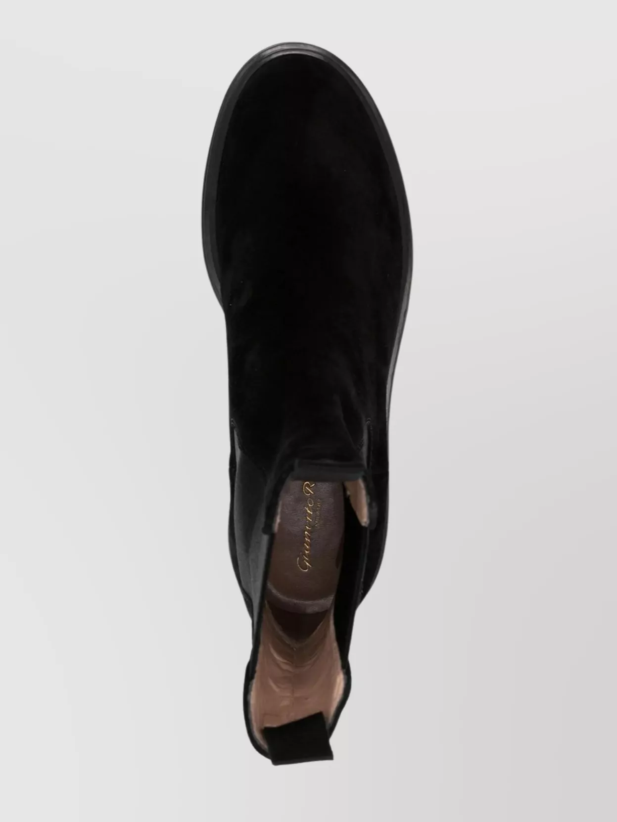 Gianvito Rossi Chunky Sole Ankle Boots With Elastic Panels