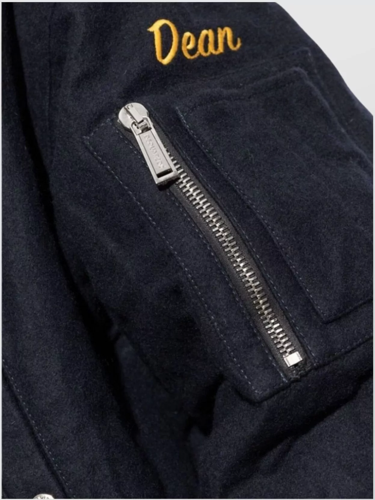 Dsquared2 Ribbed Cuff Coat Front Pockets