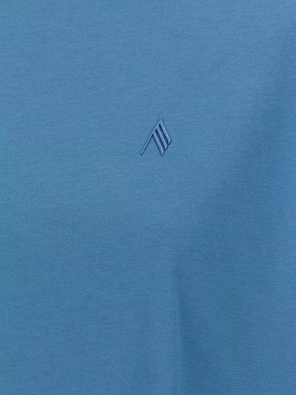 The Attico High Neck Short Sleeve Top