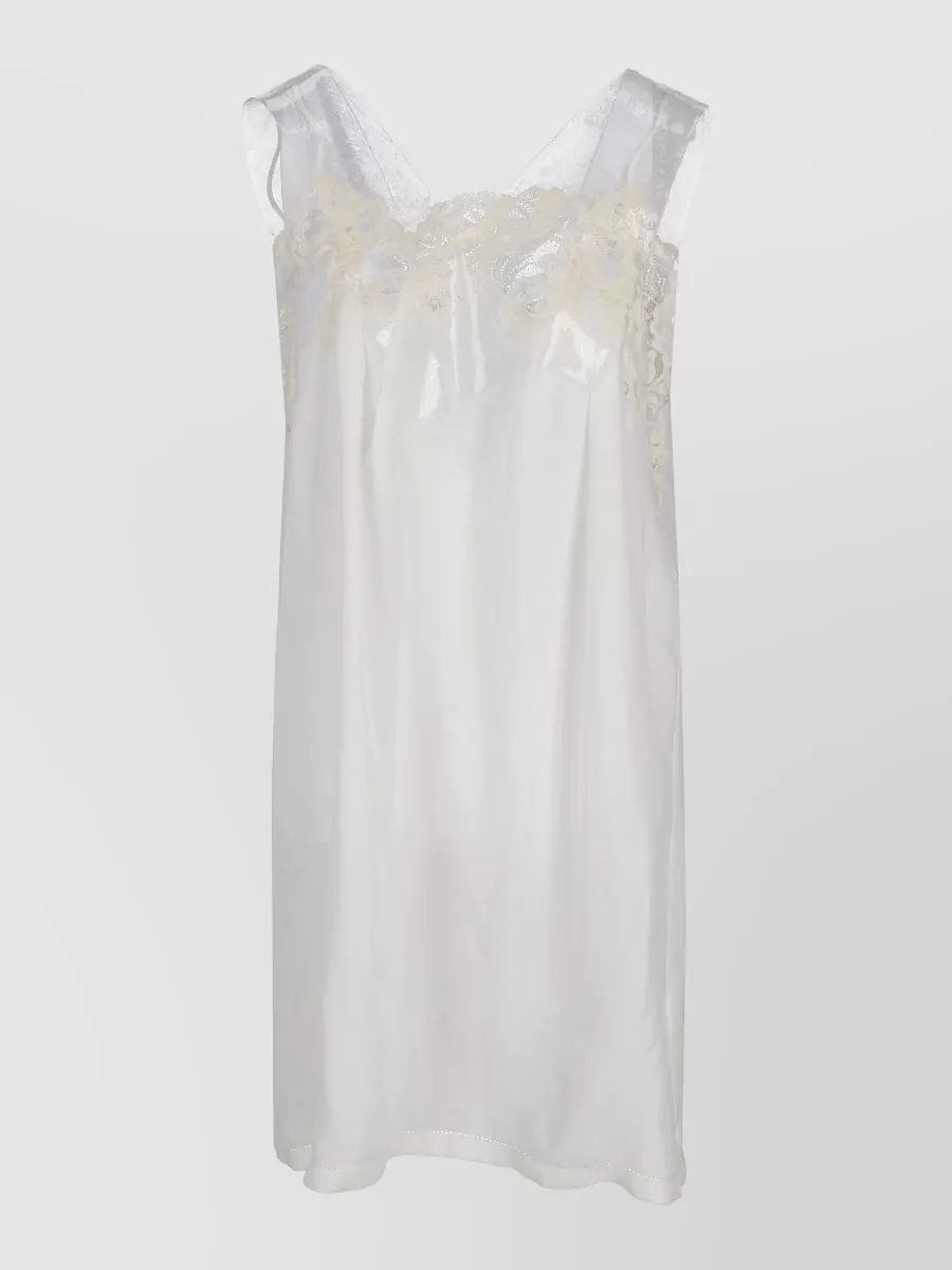 Maison Margiela silk mini dress