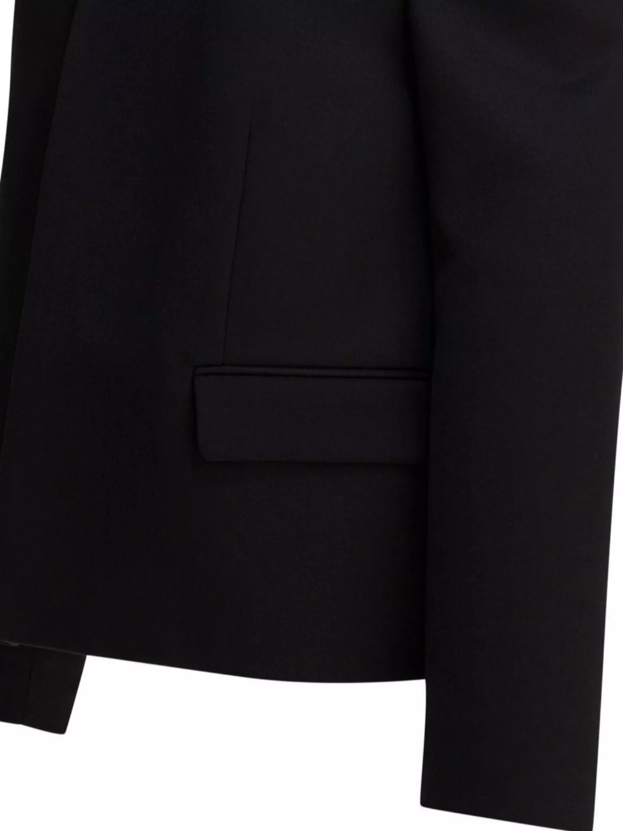 Balenciaga Wool Jacket With Collared Neck And Flap Pockets