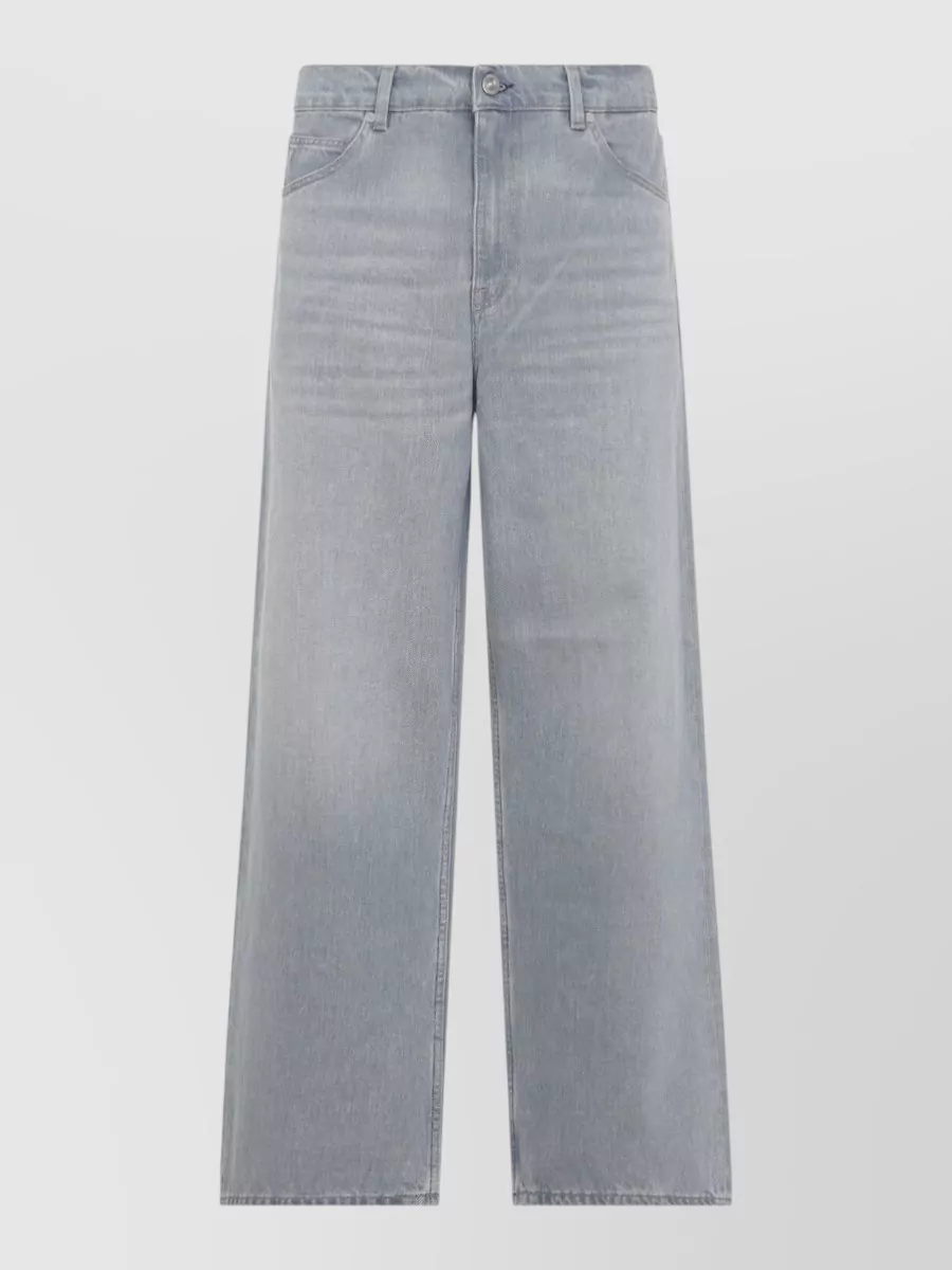 Our Legacy Denim High-Rise Wide-Leg Jeans