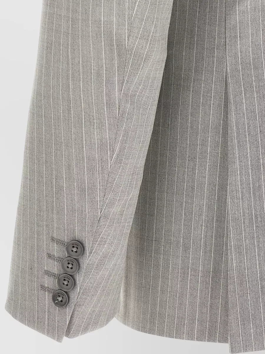 Pal Zileri Lord Pinstripe Double Breasted Suit Set