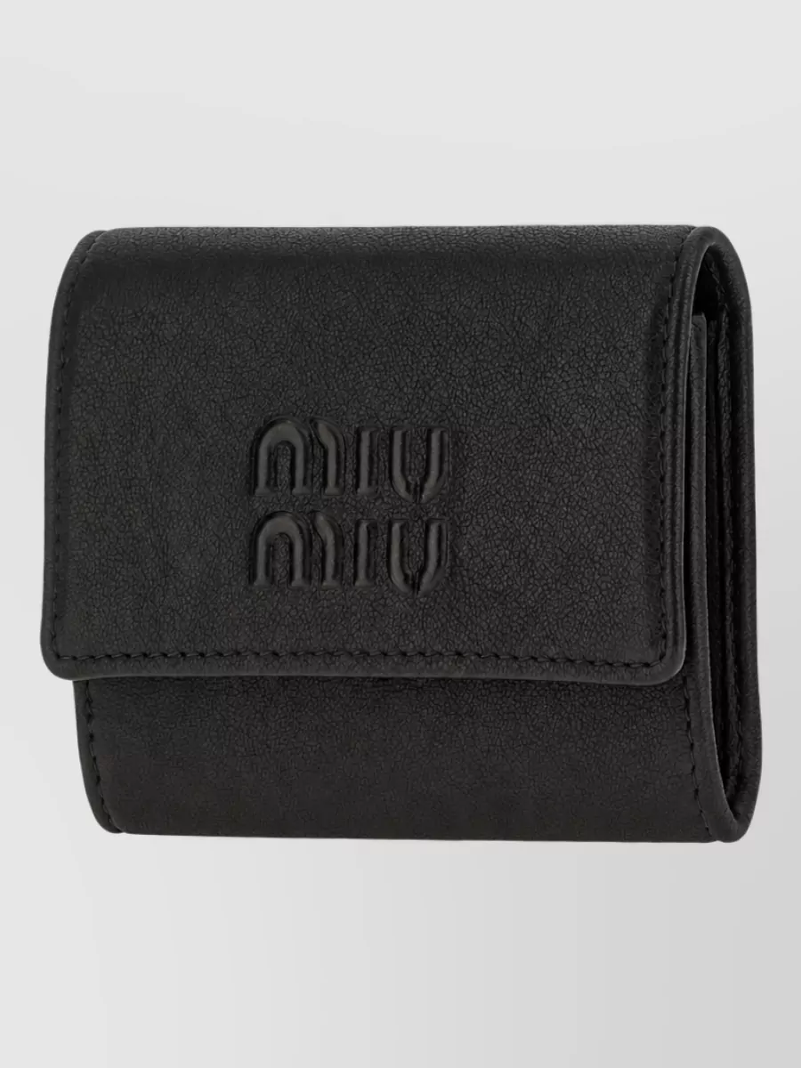 Miu Miu lamb leather wallet