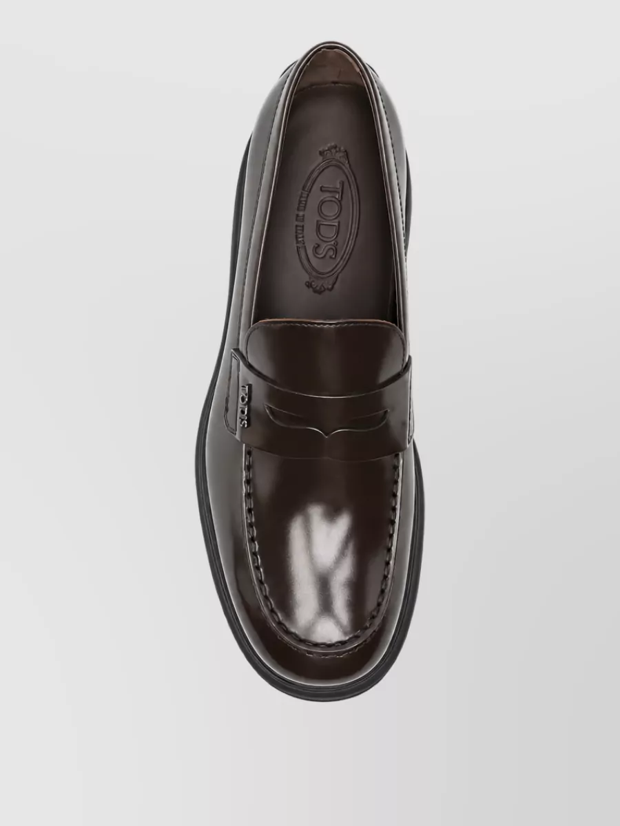 Tod's Leather Calgary Loafers