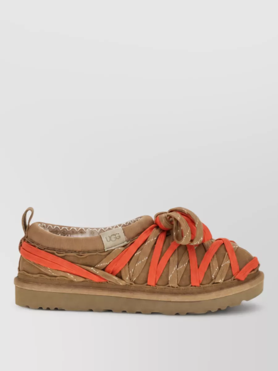 Ugg Suede Leather Strap-On Sandals