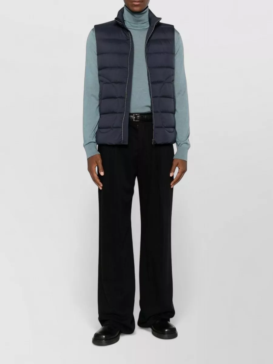 Herno silk quilted down vest