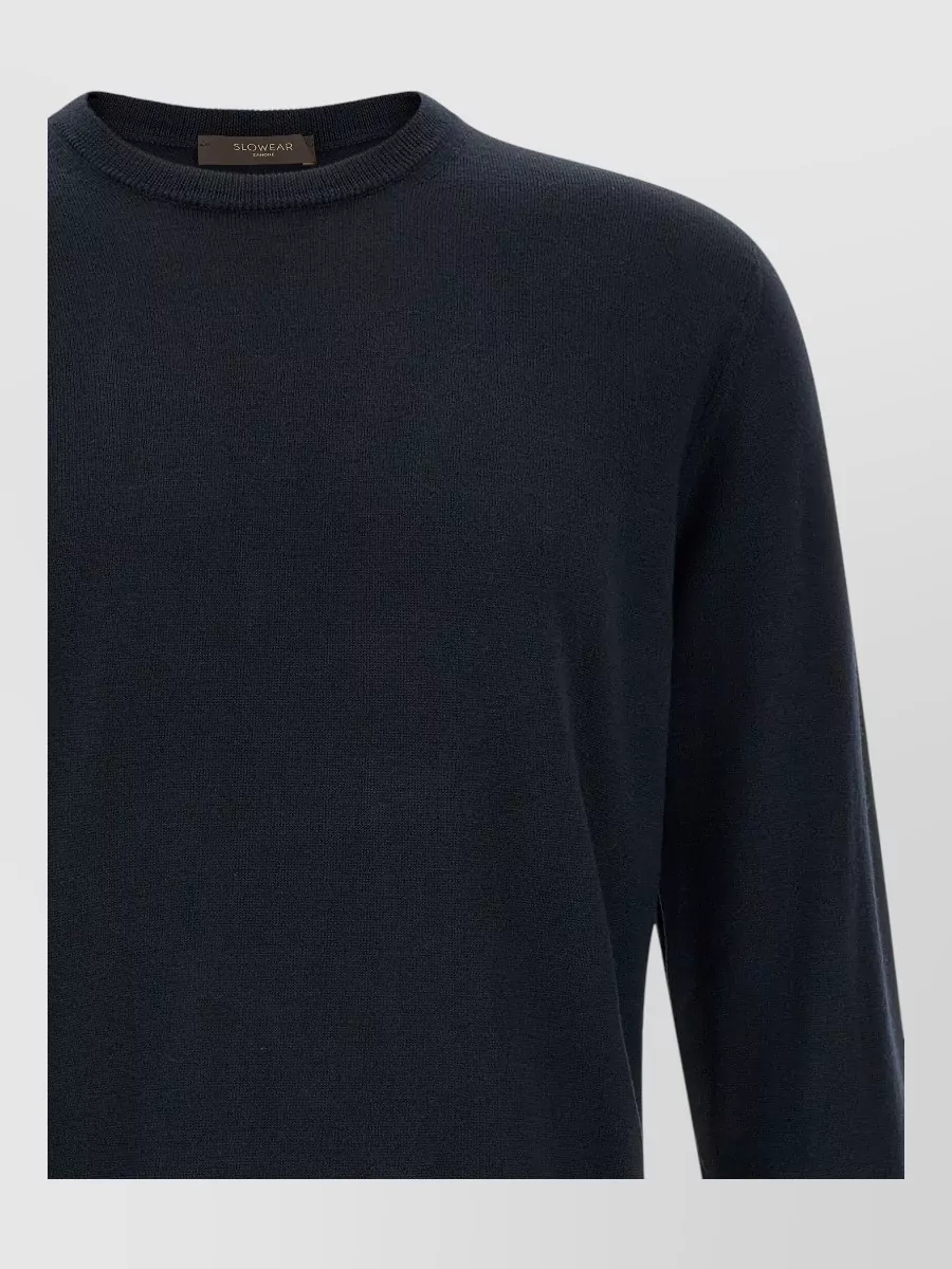 Zanone Virgin Wool Crew Neck Sweater