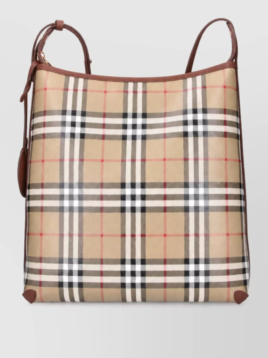 Burberry banwell tote cotton tote bag