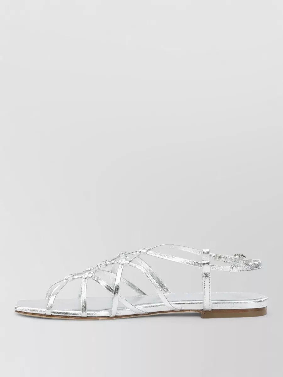 Aeyde Leather Low Sandals