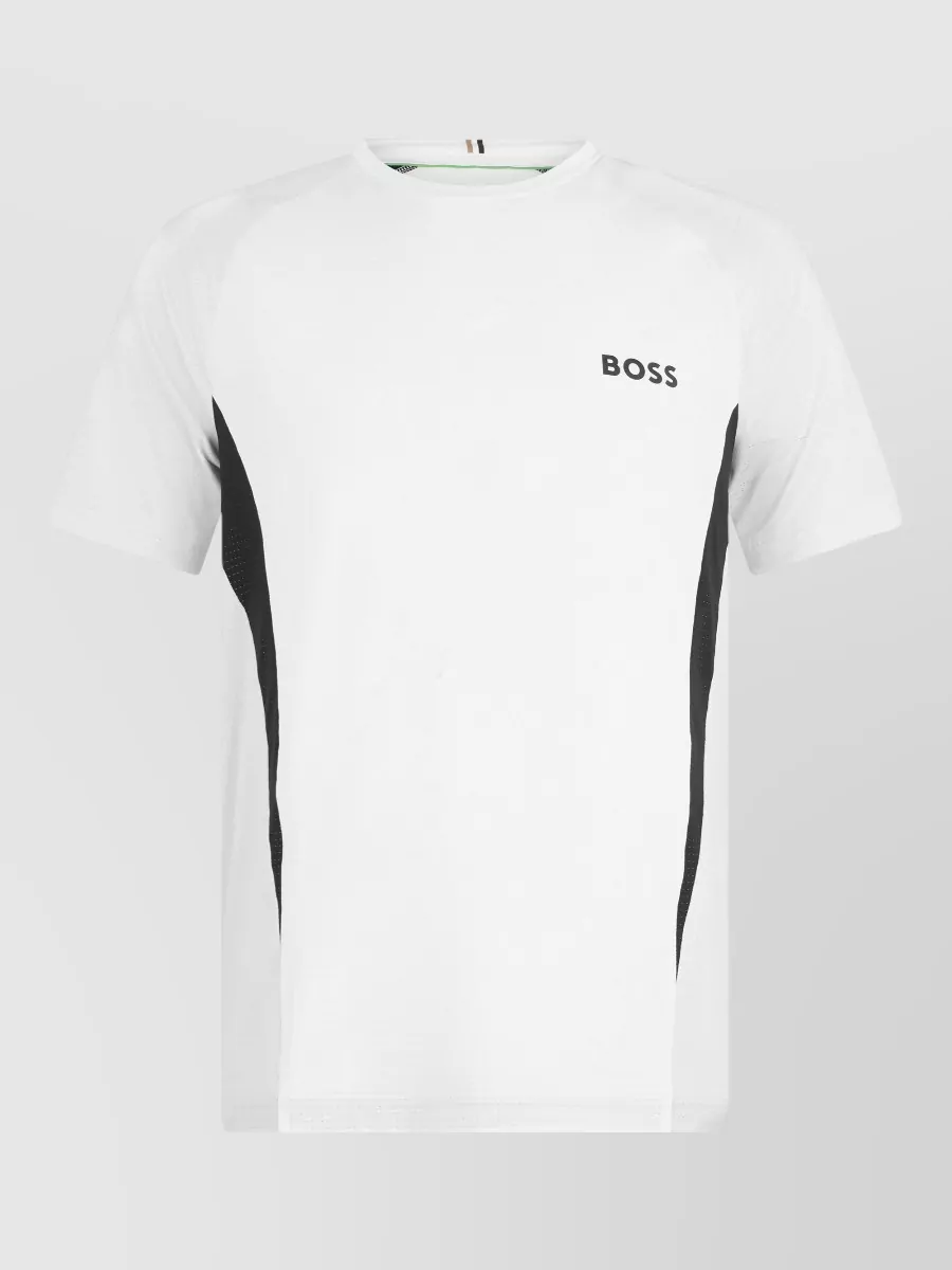 Boss short-sleeve technical t-shirt