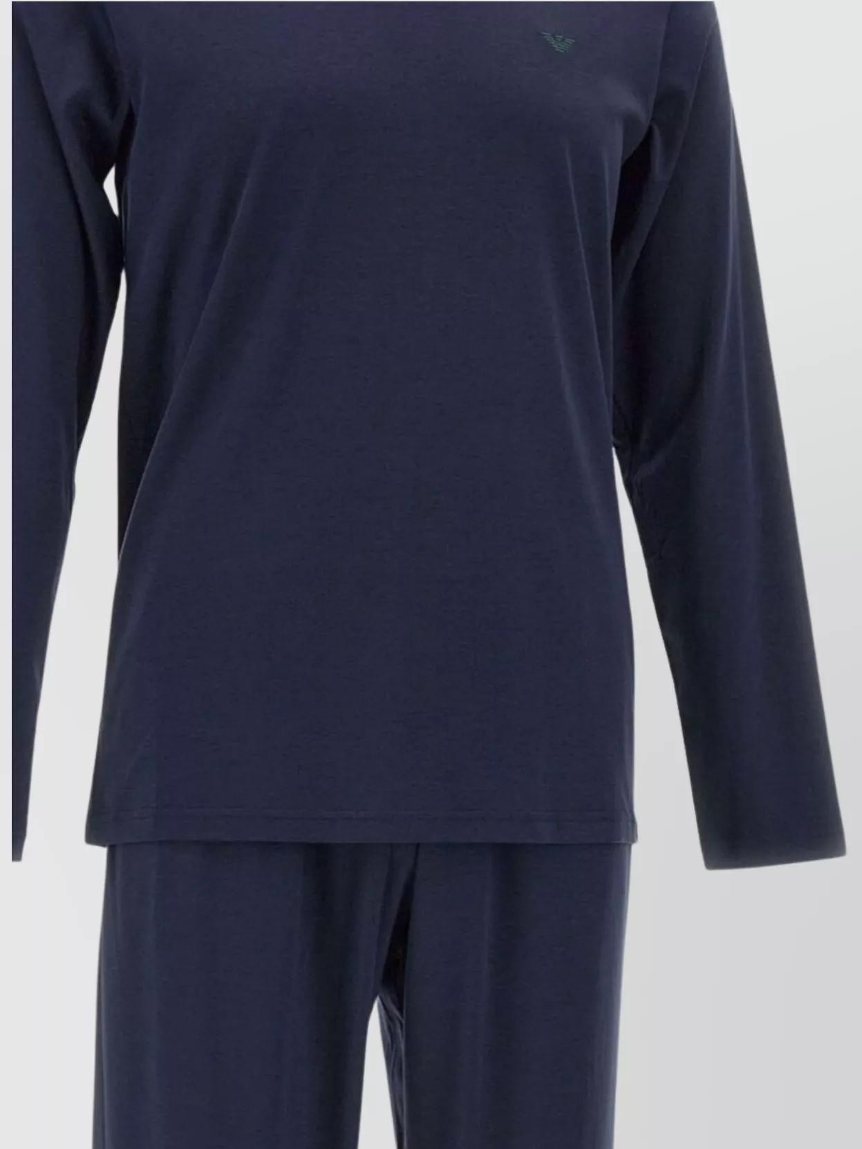 Emporio Armani Comfortable Long Sleeve Pajama Set