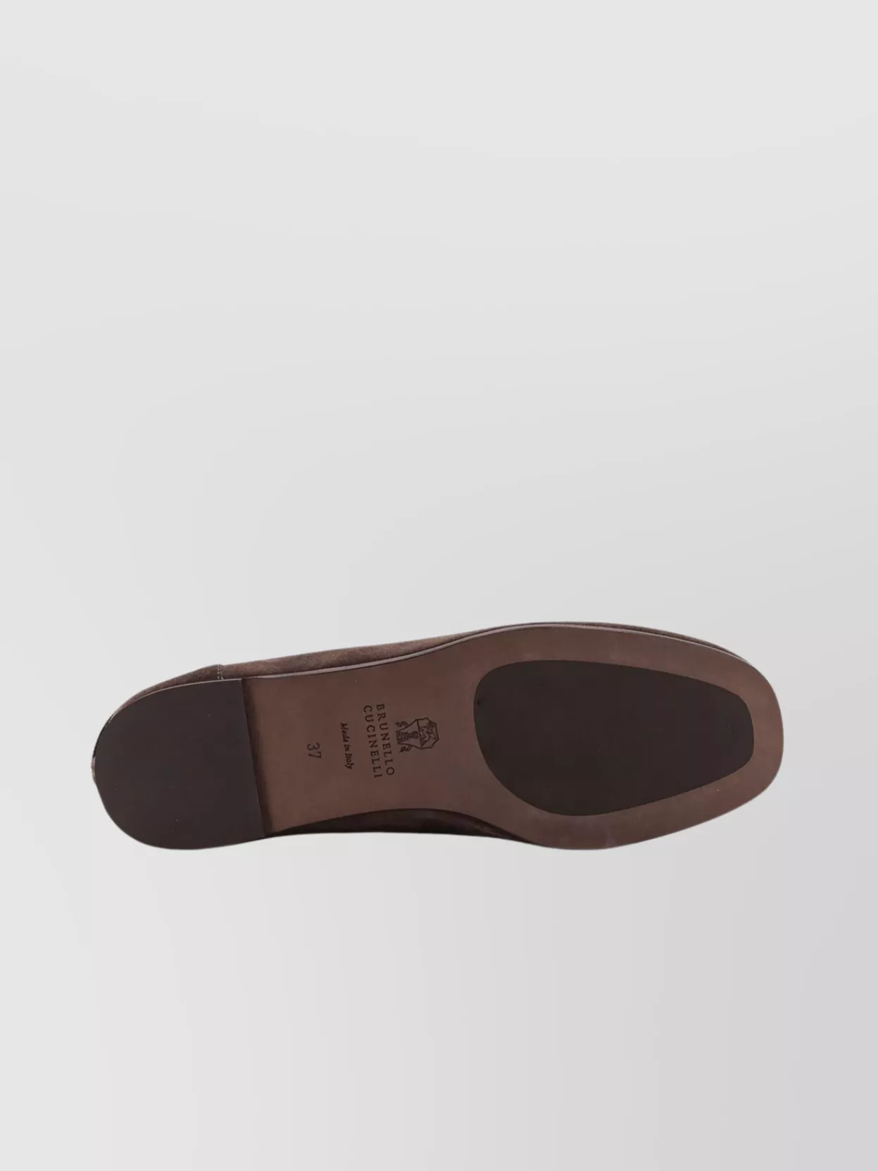 Brunello Cucinelli Suede Loafers Monili Detail
