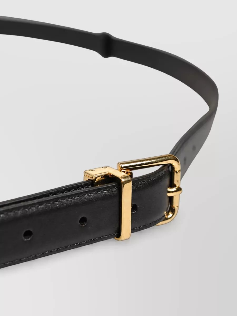Dolce&Gabbana Leather Double-Wrap Belt