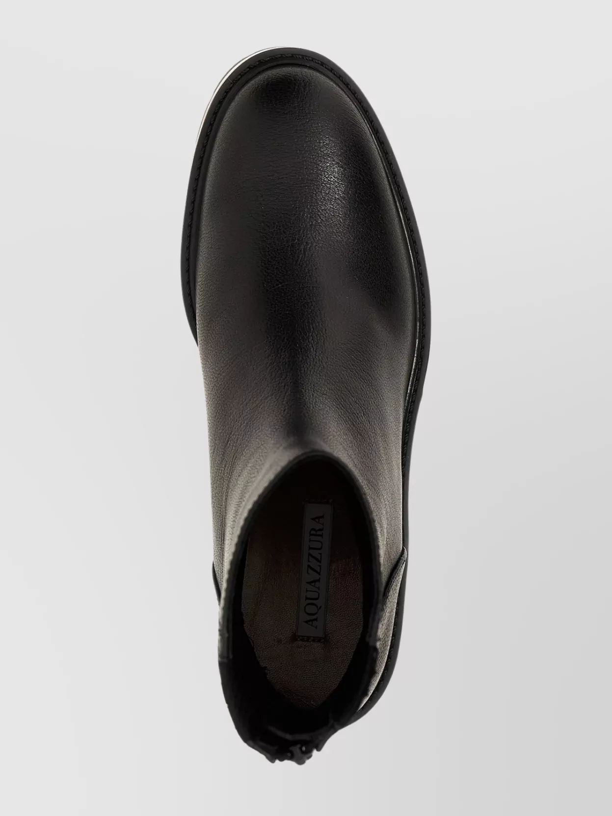 Aquazzura Ankle Boots With Chunky Heel And Round Toe