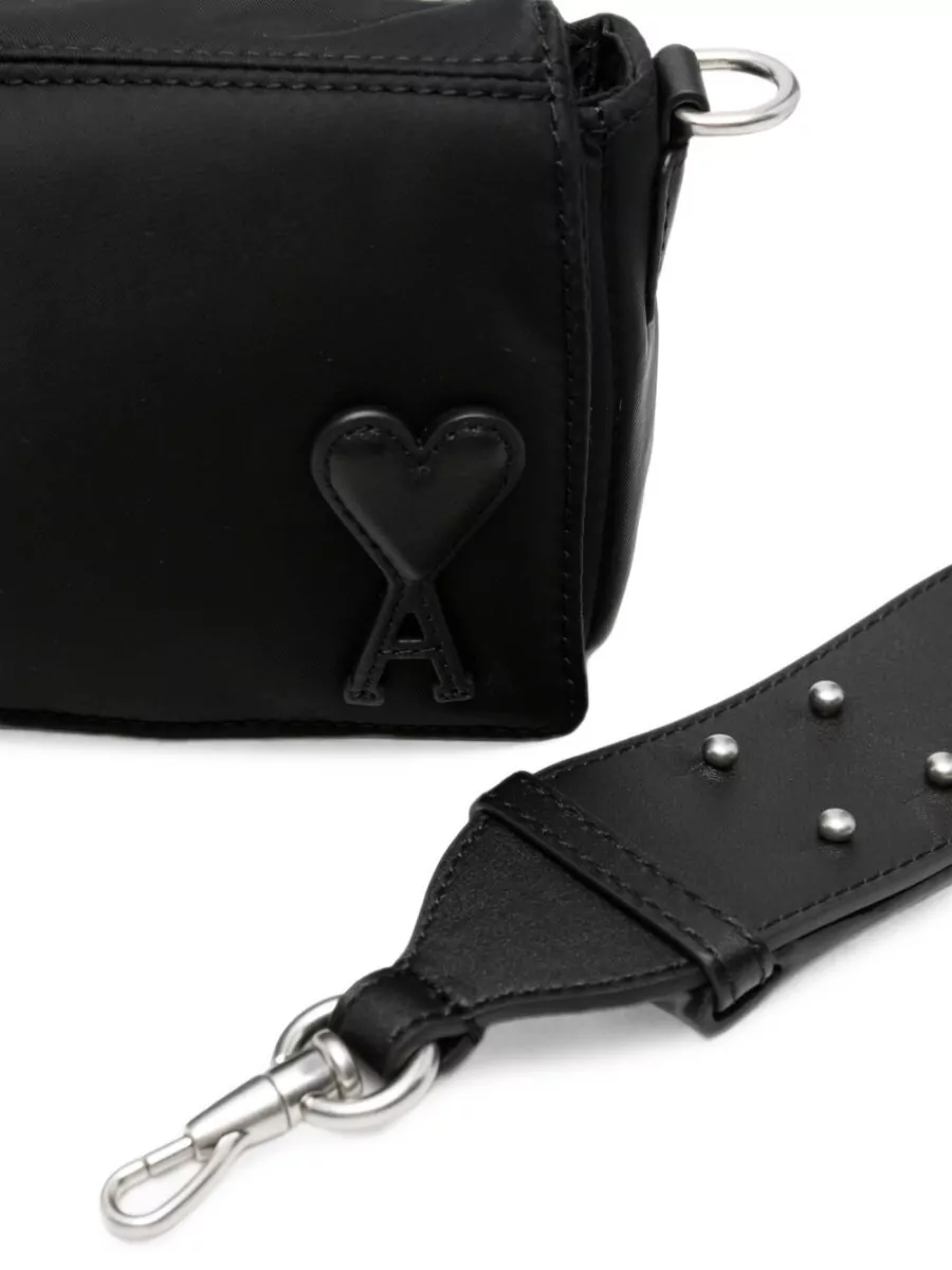 Ami Paris Nylon Camera Bag