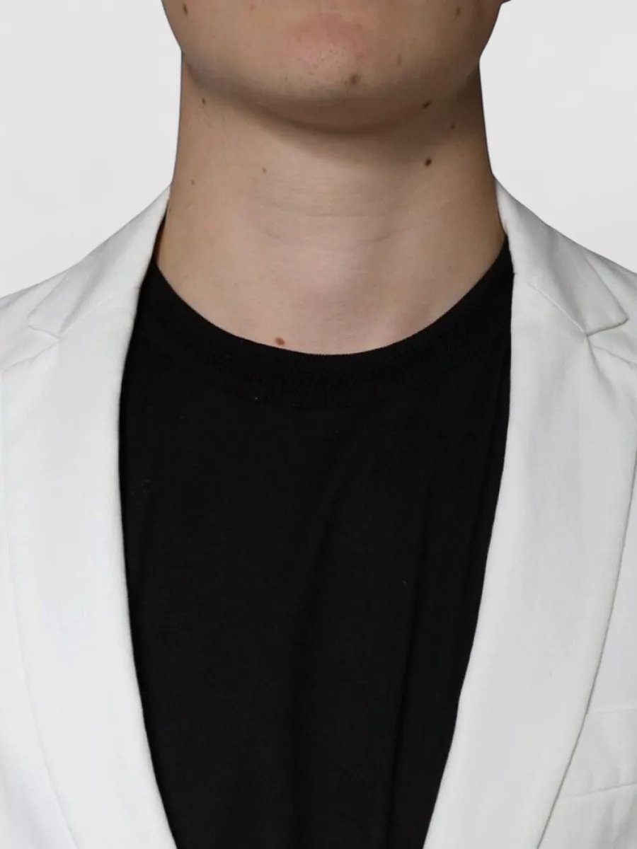 Dondup Cotton Single Breasted One Button Blazer