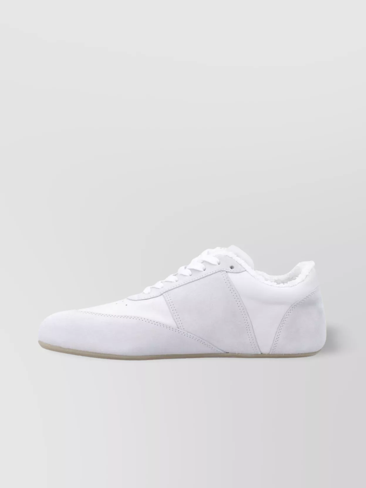Mm6 Maison Margiela Low Profile Rubber Sole Sneakers
