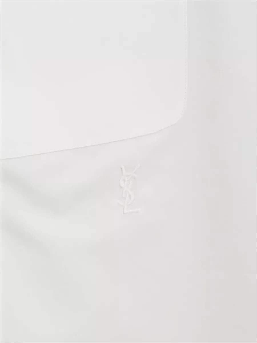 Saint Laurent Cotton Regular-Fit Tuxedo Shirt