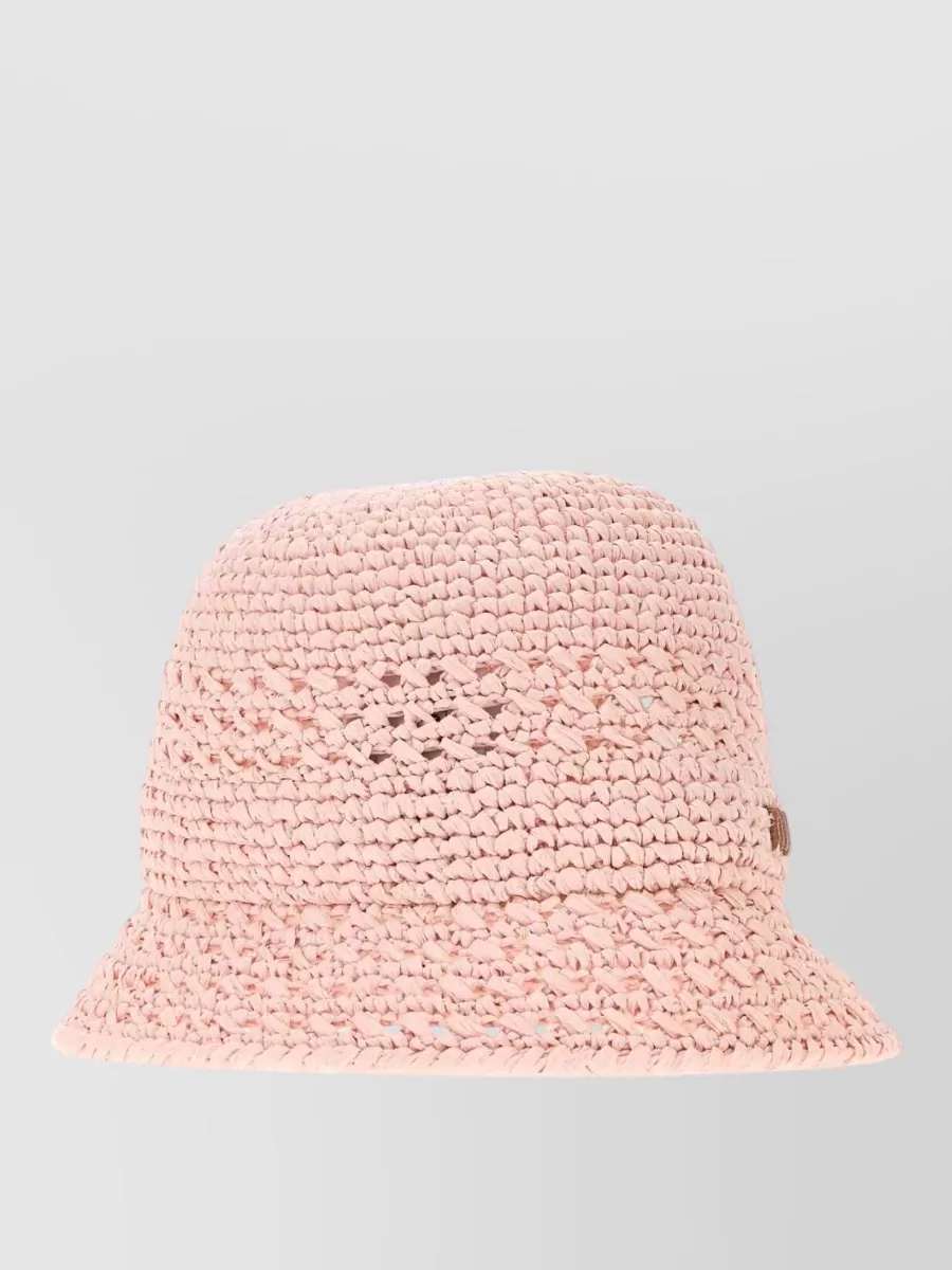 Miu Miu Raffia Bucket Hat