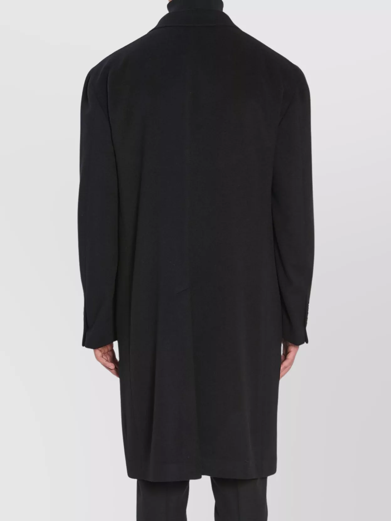 Tagliatore Double-Breasted Cashmere Coat Pockets