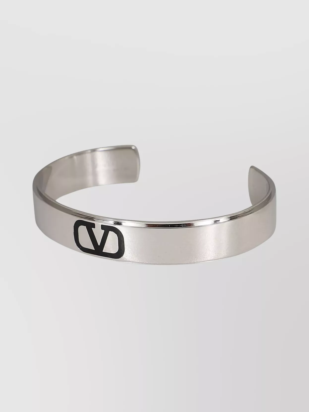 Valentino Garavani Vlogo Signature Cuff Bracelet In White