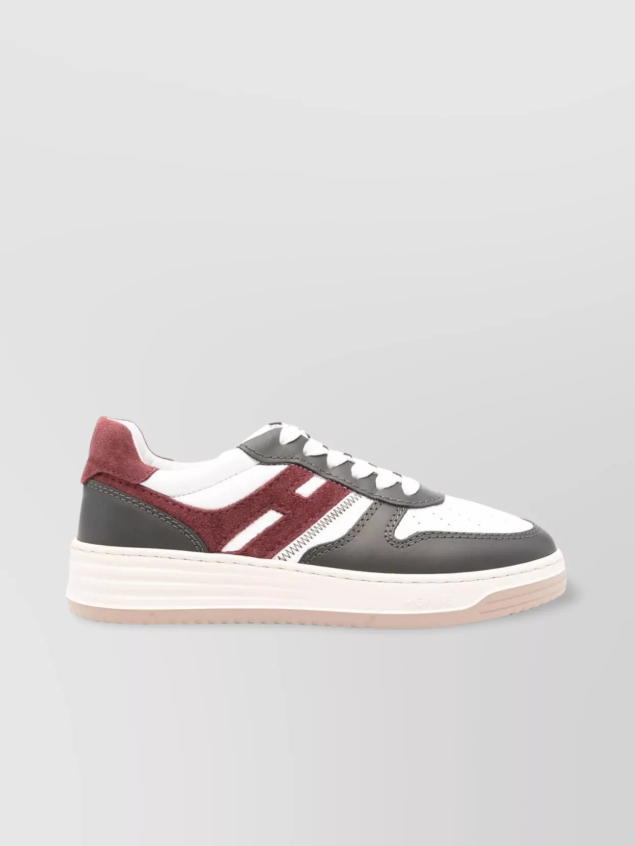 Hogan H630 Sneakers Contrasting Panels In White