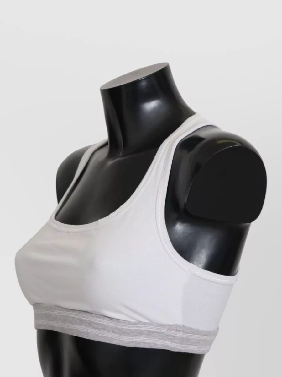 Dolce&Gabbana Cotton Stretch Sports Bra