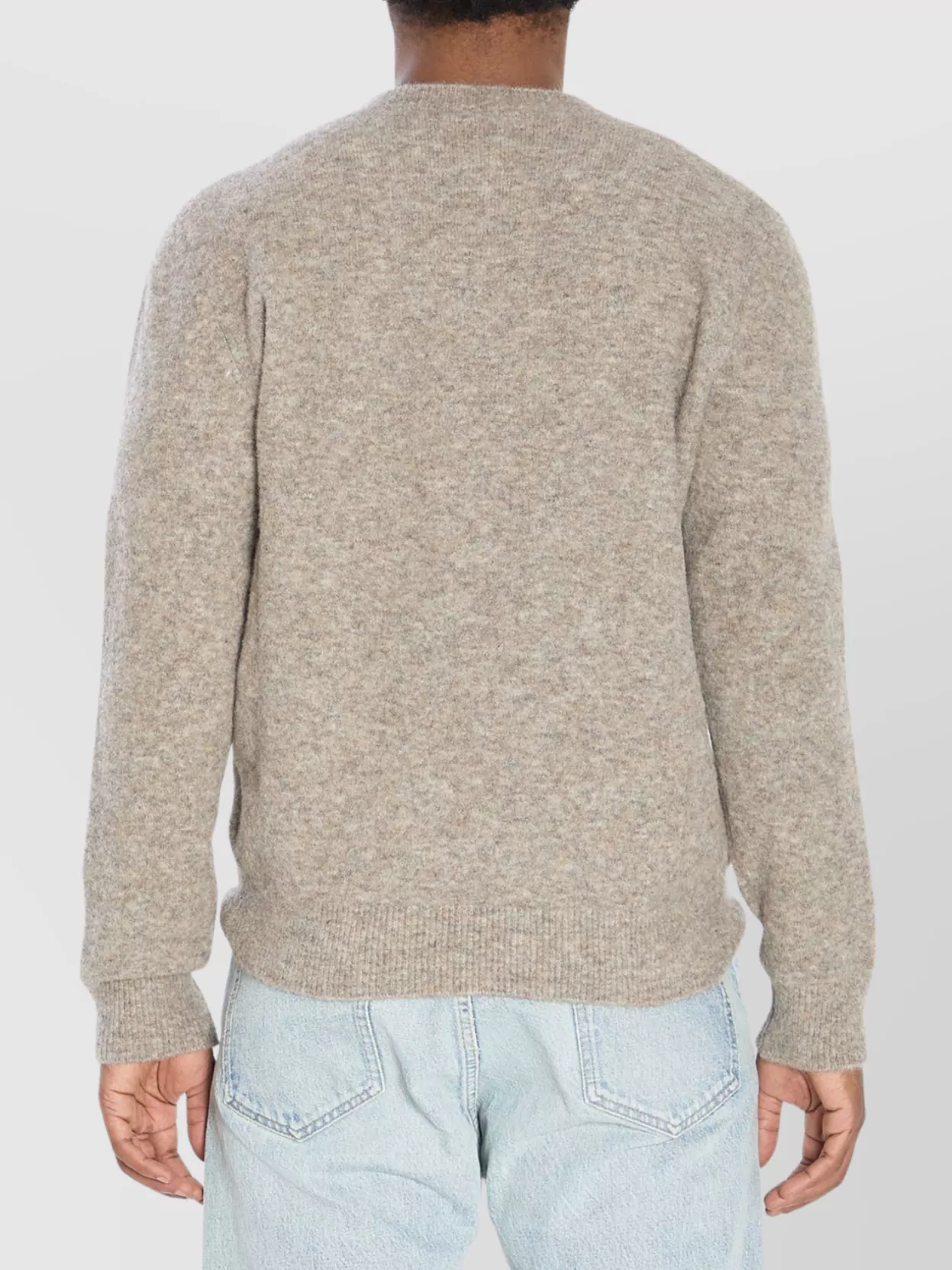 Barena Narci Alpaca Wool Blend Crew Neck Sweater