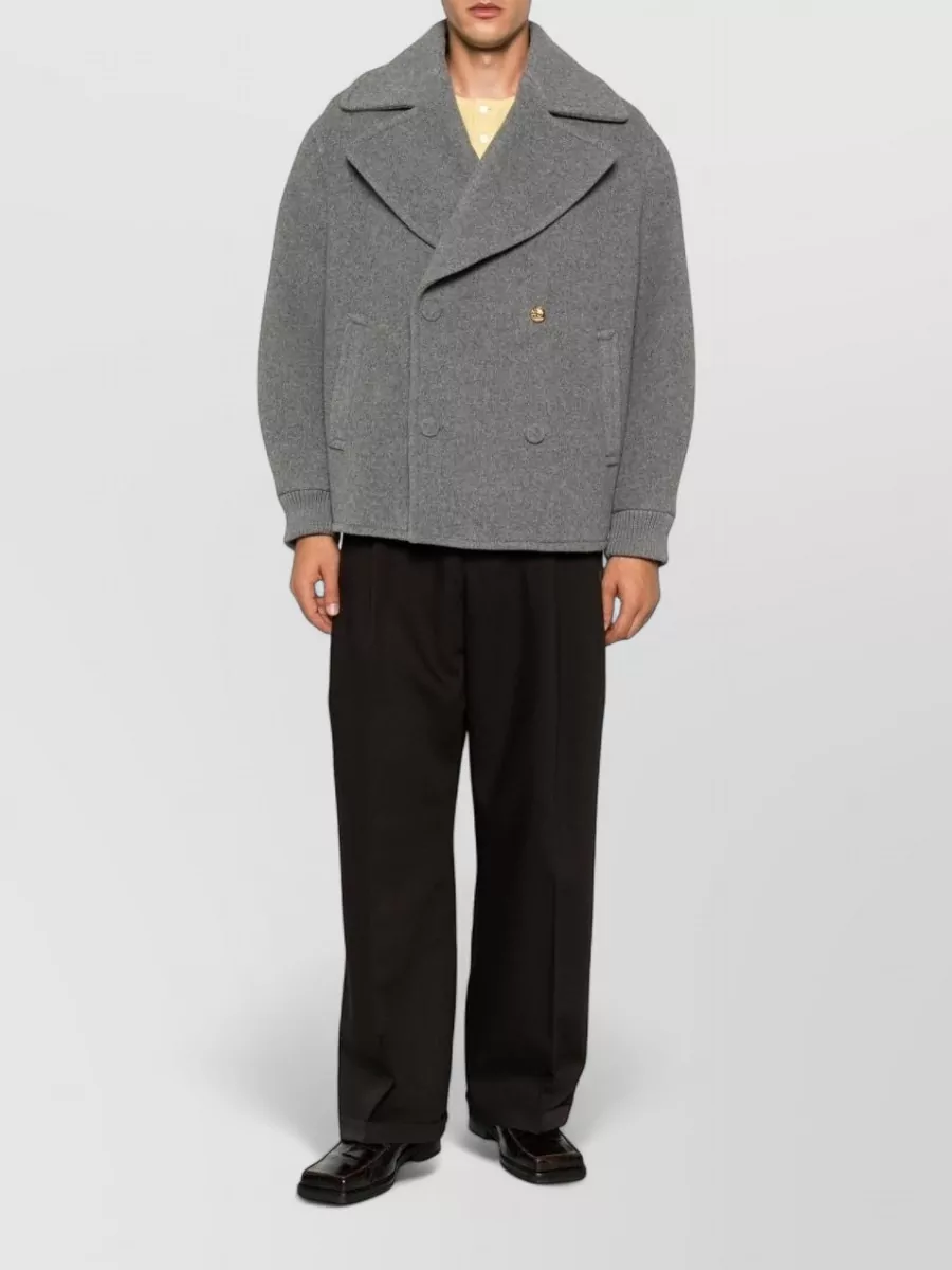 Moschino Double Breasted Coat
