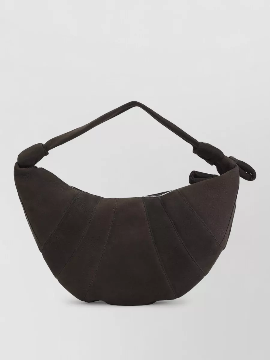 Lemaire Leather Croissant Clutch Bag
