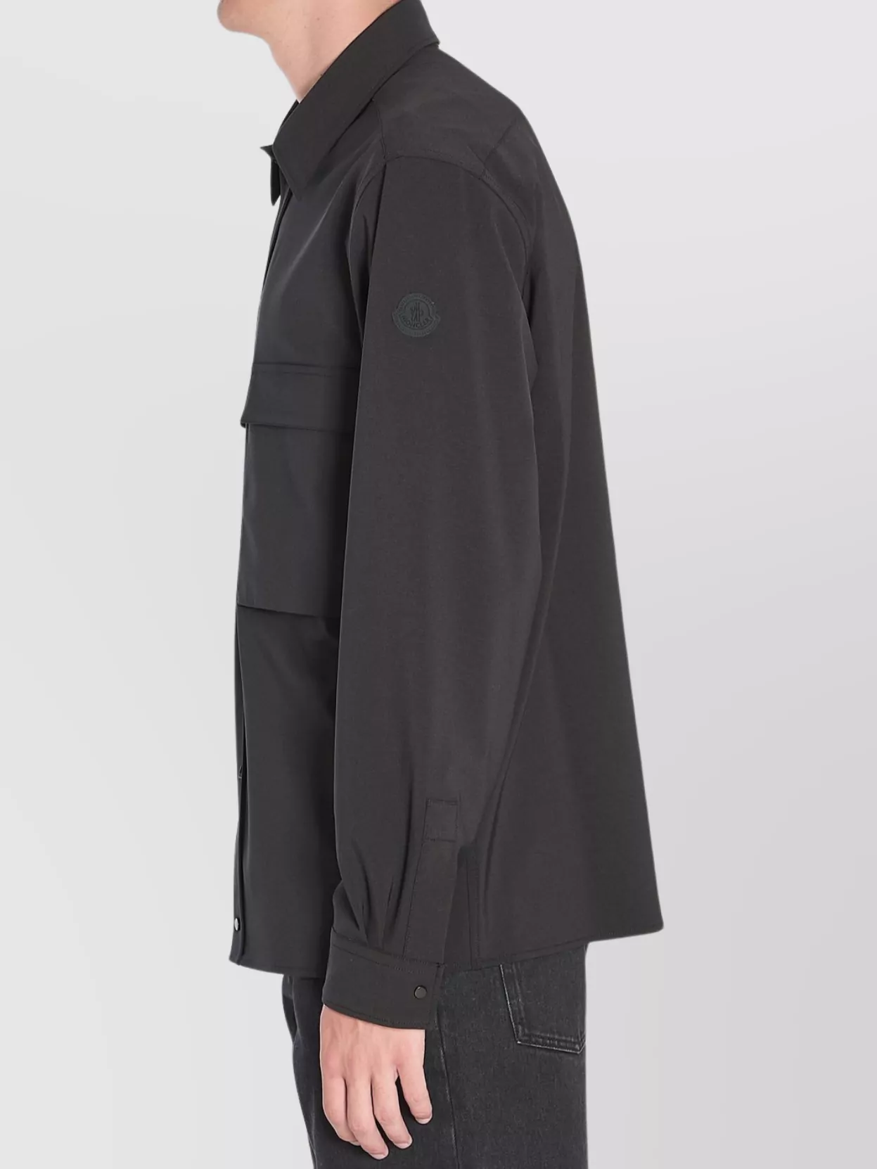 Moncler Technical Twill Fabric Shirt