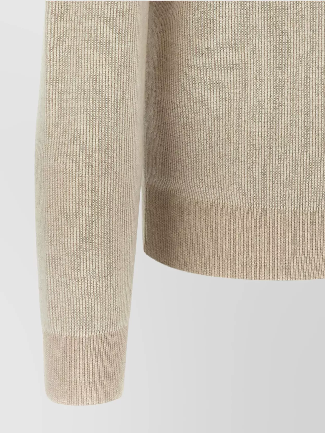 Brioni Ribbed Crew Neck Sweater