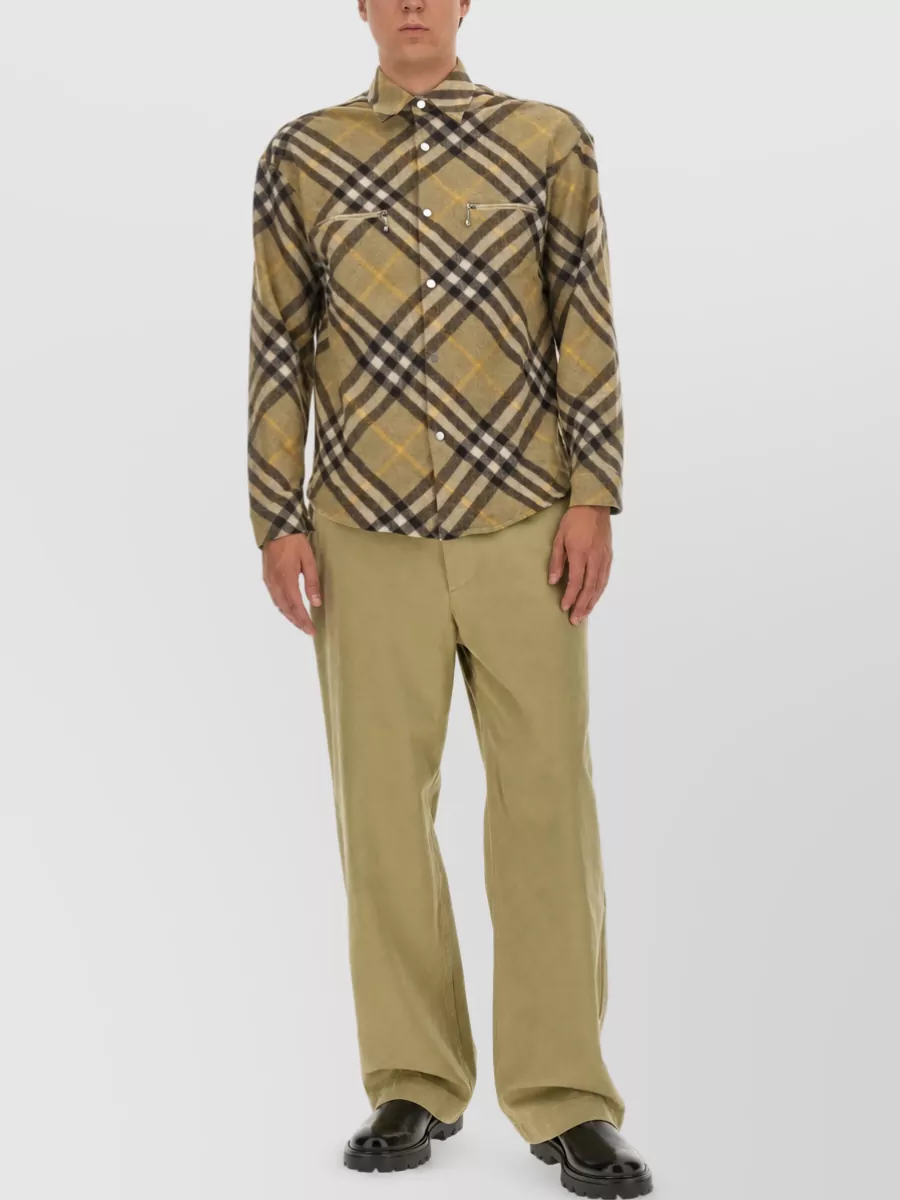 Burberry Wool Shirt Jacket