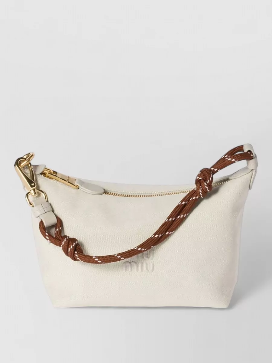 Miu Miu Na Cotton Shoulder Bag