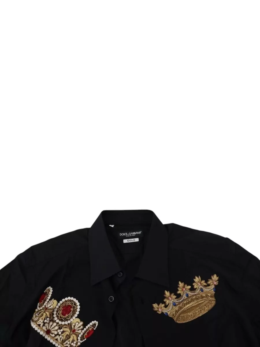 Dolce&Gabbana Cotton Slim-Fit Dress Shirt