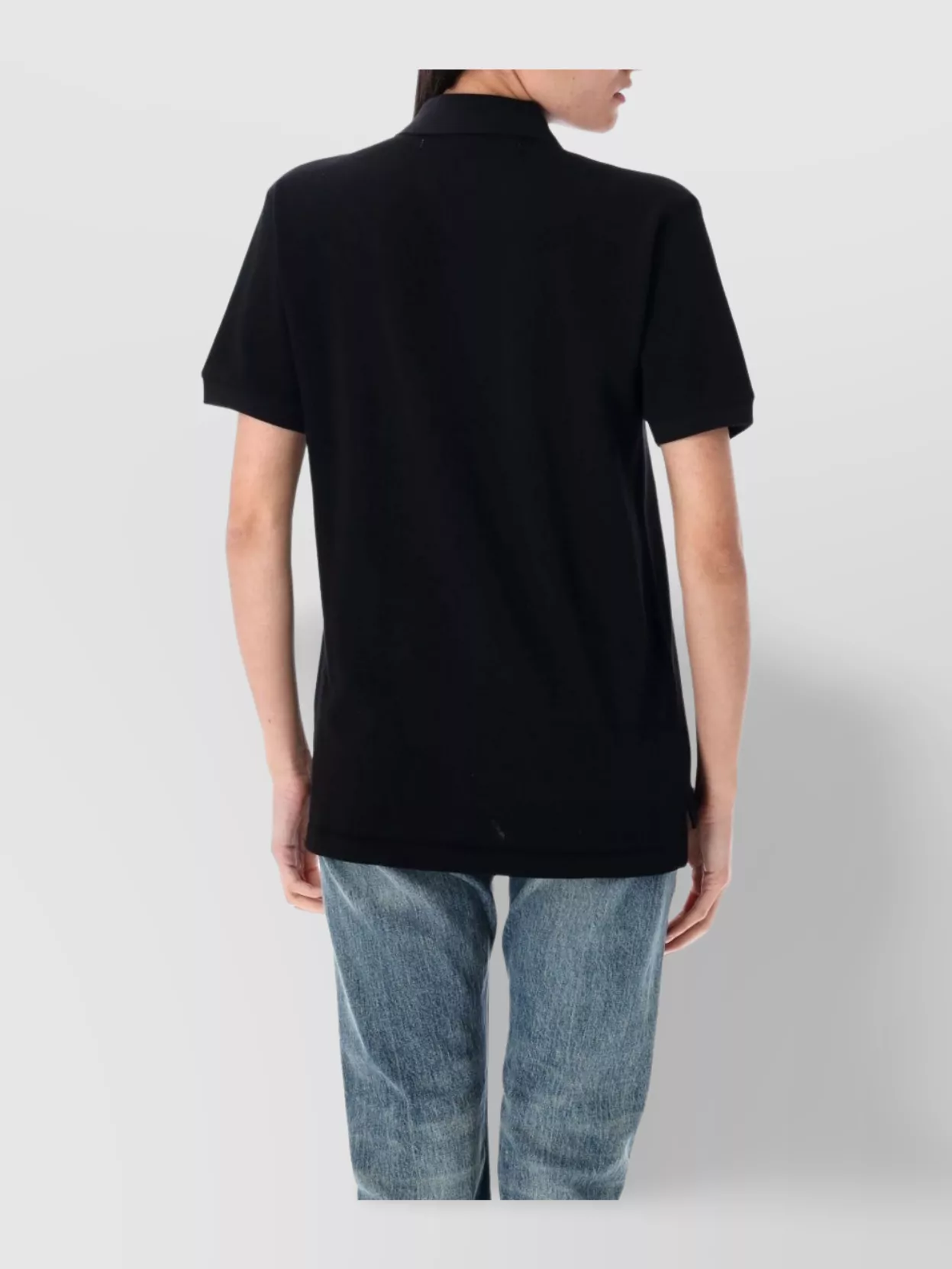 Comme Des Garçons Play Heart Polo Collar Short Sleeves